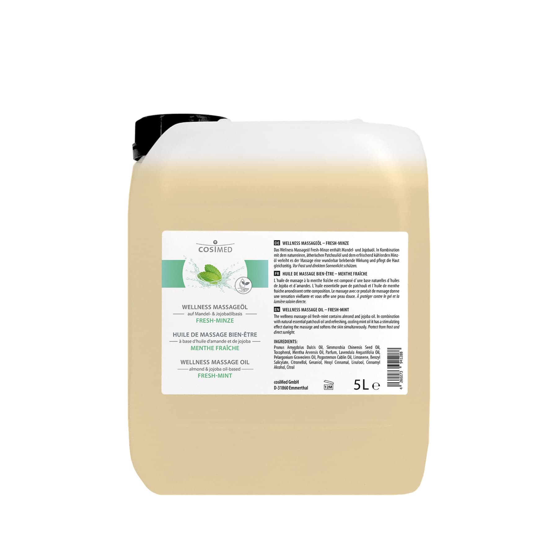 Wellness-Massageöl Fresh-Minze, Bild 2